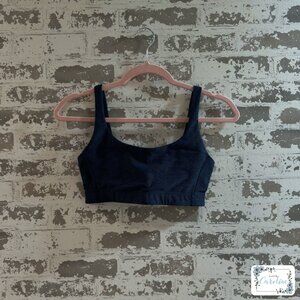 Outdoor Voices Double Time Bra in Navy